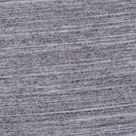 Heather Grey Marl Jersey Knit, Poly-Cotton, 160 gsm