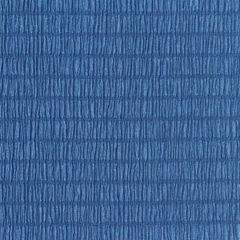Polyester Stretch Crepe Fabric, 125 gsm, 155 cm — Blue