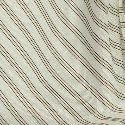 Brown Stripes Crepe, Polyester