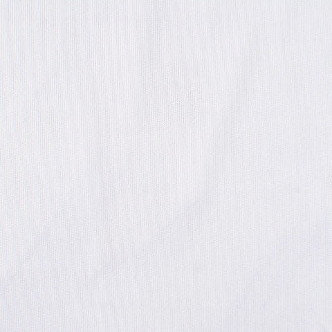 Polyester Stretch Jersey Knit Fabric, 72 gsm, 165 cm — White