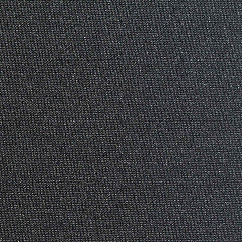 Polyester Viscose Stretch Scuba Knit Fabric, 265 gsm, 165 cm — Black