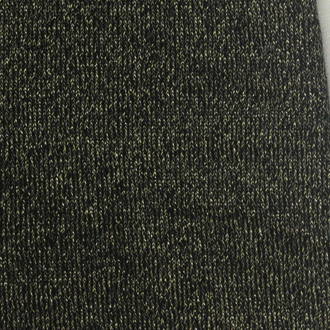 Black Marl Chunky Knit, Viscose-Poly, 240 gsm
