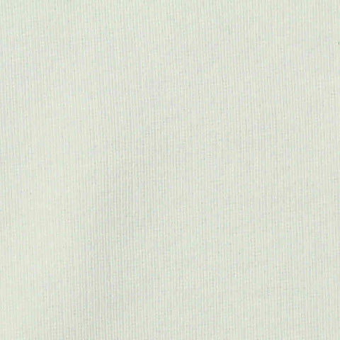 Off-White Rib Knit, Cotton-Poly