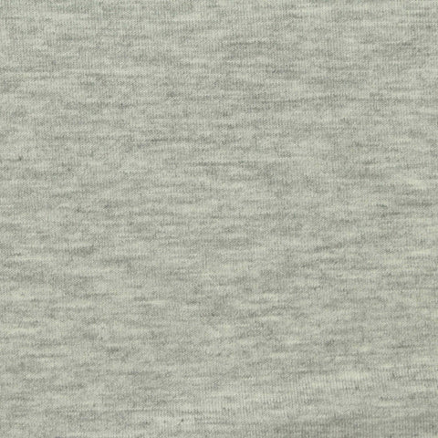 Light Grey Marl Jersey Knit, Poly-Viscose, 200 gsm, 170 cm