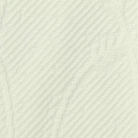 Cream Tone-on-Tone Floral Pointelle Knit, Polyester, 280 gsm