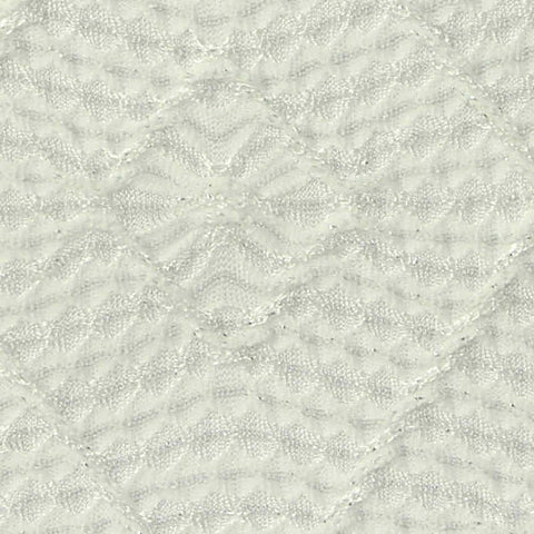 Cream Diamond Jersey Knit, Polyester