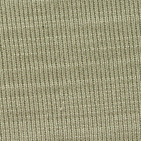 Slub Polyester Viscose Rib Knit Fabric, 280 gsm, 155 cm — Khaki