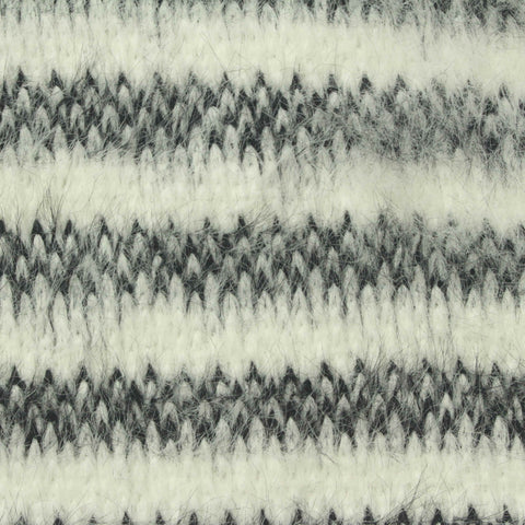 Jacquard Nylon Polyester Knit Fabric, 428 gsm, 157 cm — White