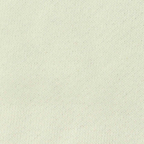 Cotton Polyester French Terry Fabric, 320 gsm, 165 cm — White