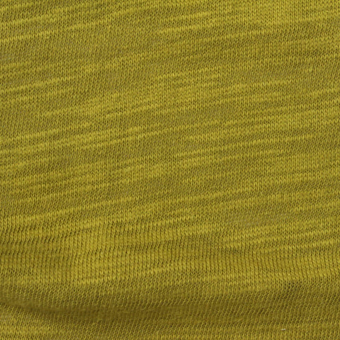 Heathered Olive Marl Jersey Knit, Cotton, 200 gsm