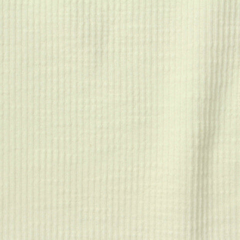 Slub Polyester Cotton Stretch Jersey Knit Fabric, 228 gsm, 164 cm — Beige