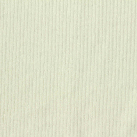 Polyester Viscose Stretch Rib Knit Fabric, 180 gsm, 174 cm — Beige