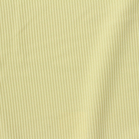 Polyester Stretch Rib Knit Fabric, 281 gsm, 133 cm — Yellow