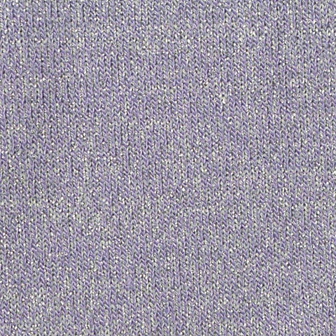 Purple Marl Jersey Knit, Viscose-Metallic