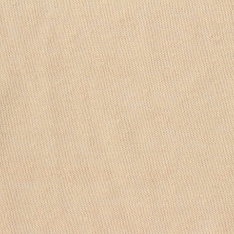 Slub Cotton Polyester Jersey Knit Fabric, 135 gsm, 166 cm — Beige