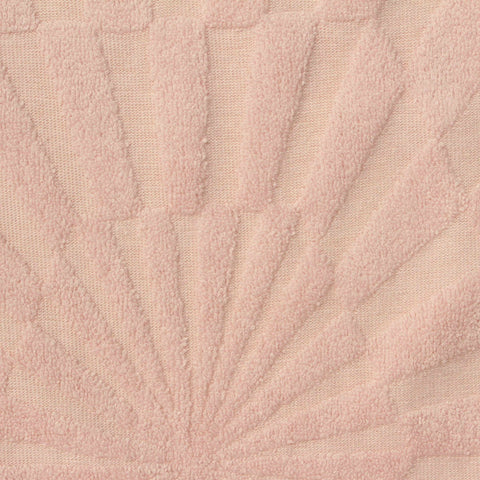 Pink Shell Jacquard, Cotton-Poly