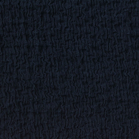 Polyester Stretch Warp Knit Fabric, 200 gsm, 140 cm — Navy