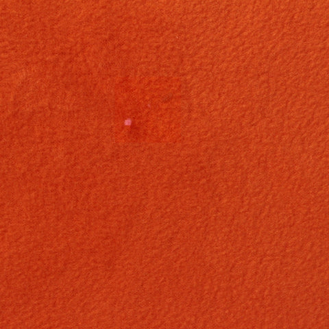 100% Polyester Fleece Fabric, 180 gsm, 160 cm — Orange