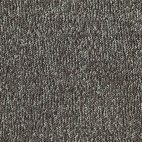Dark Grey Marl Jersey Knit, Metallic-Viscose, 200 gsm
