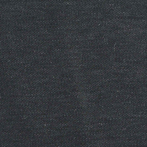 Black Interlock Knit, Cotton