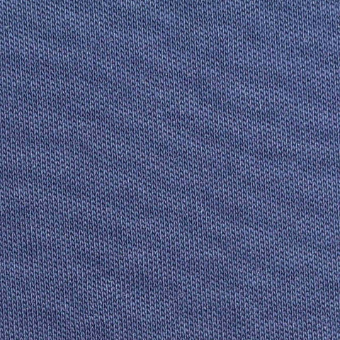 100% Cotton Interlock Knit Fabric, 350 gsm, 145 cm — Blue