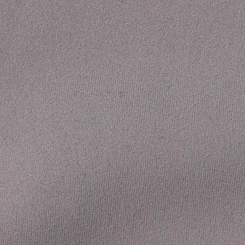 Muted Grey Brushed Jersey Knit, Poly-Spandex