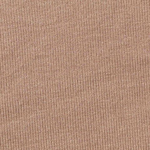Viscose Stretch Rib Knit Fabric, 260 gsm, 180 cm — Beige