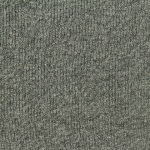 Heather Grey Marl French Terry, Cotton, 344 gsm