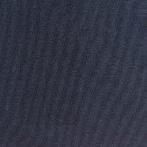 Dark Blue Marl Ponte Knit, Cotton-Nylon, 220 gsm