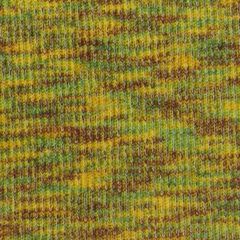 Yellow Marl Rib Knit, Polyester