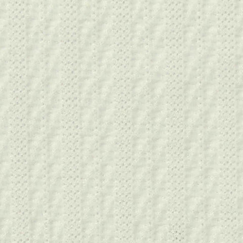 Cream Tone-on-Tone Chevron Jersey Knit, Polyester