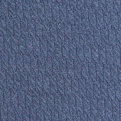 Blue Tone-on-Tone Interlock Knit, Polyester, 230 gsm