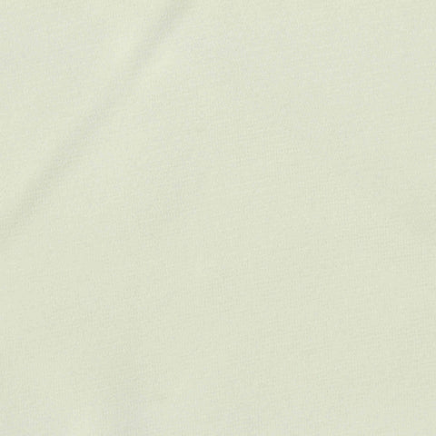 Pale Cream Ponte Knit, Viscose-Poly