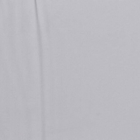 Light Grey Ribbed Warp Knit, Poly-Spandex