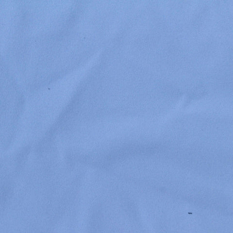 Brushed Nylon Stretch Interlock Knit Fabric, 220 gsm, 150 cm — Blue