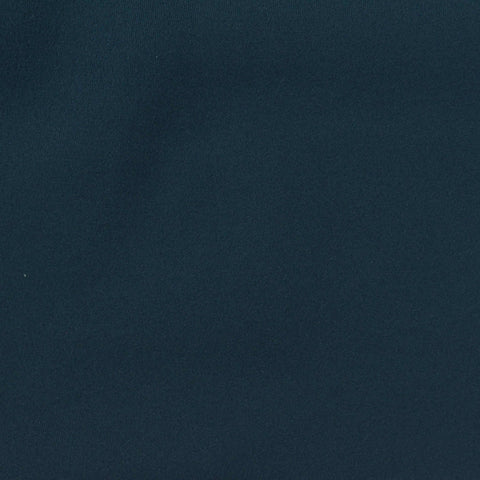Brushed Polyester Stretch Interlock Knit Fabric, 260 gsm, 130 cm — Navy