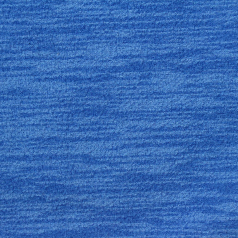 Royal Blue Textured Fleece, Polyester