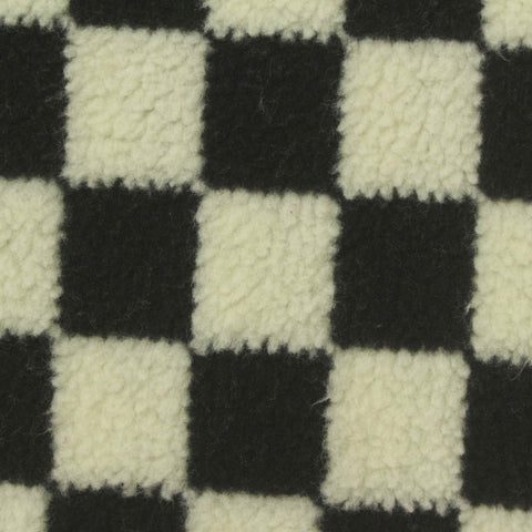 Polyester Cotton Knit Fabric, 390 gsm, 176 cm — Black