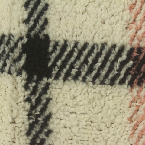 Black Plaid Knit, Polyester