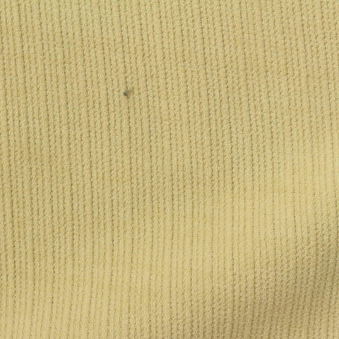 Pale Yellow Ribbed Fleece, Polyester