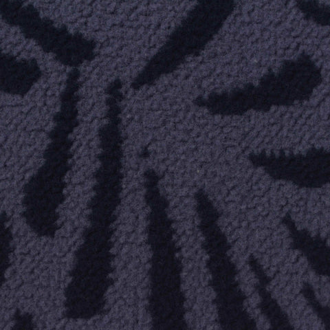 Dark Navy Animal Print Knit, Polyester