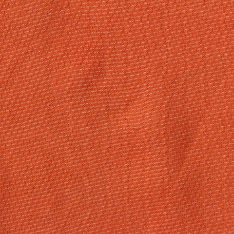 Bright Orange Textured French Terry, Cotton
