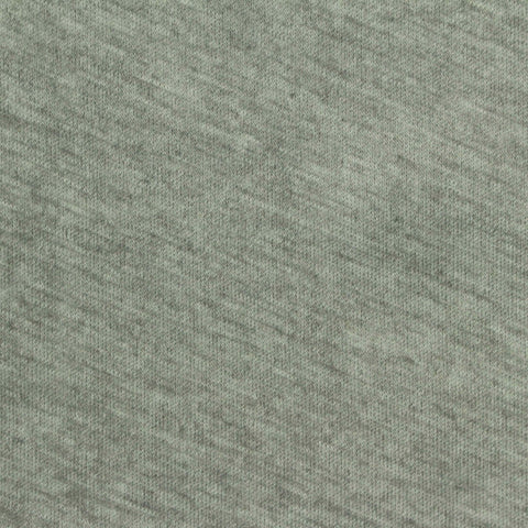 Grey Marl Interlock Knit, Polyester