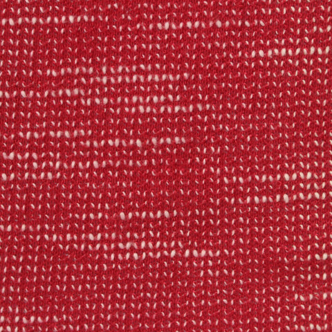 Red Marl Chunky Knit, Poly-Cotton