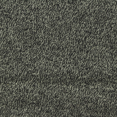 Dark Grey Marl Jersey Knit, Cotton-Poly