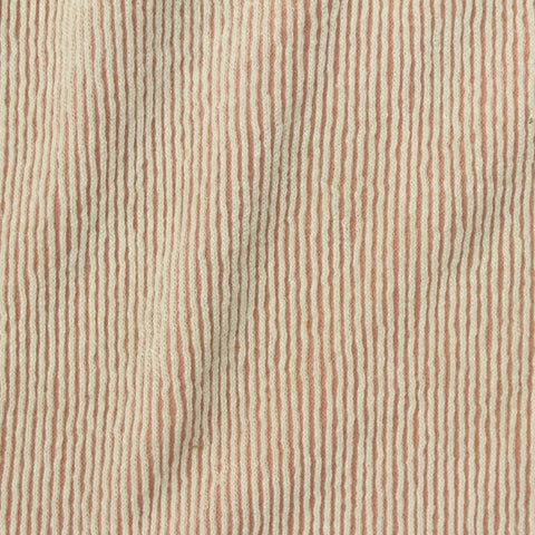 Pink Vertical-Stripe Fabric, Viscose-Poly