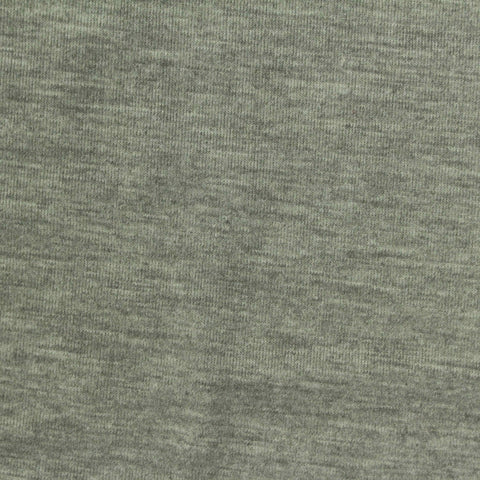 Grey Marl Jersey Knit, Polyester