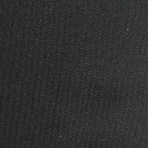 Black Interlock Knit, Polyester