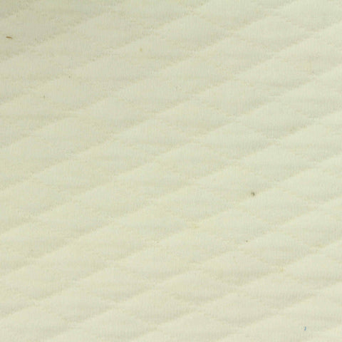 Cream Diamond Jacquard, Poly-Cotton