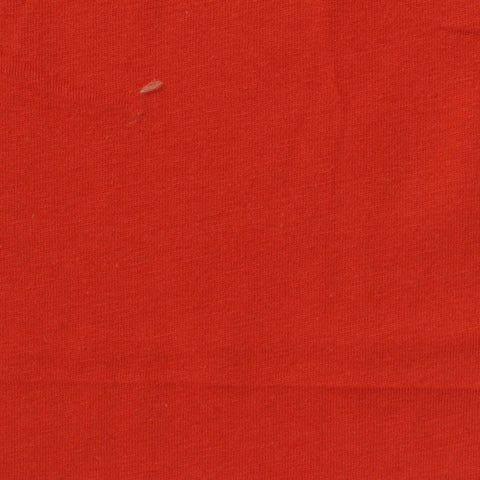 Cotton Polyester Jersey Knit Fabric, 120 gsm, 173 cm — Red
